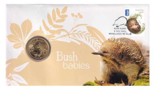 2013 Perth Mint PNC - Bush Babies - Echidna