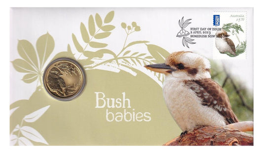 2013 Perth Mint PNC - Bush Babies - Kookaburra