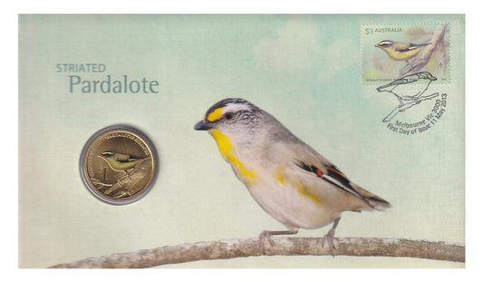 2013 Perth Mint PNC - Striated Pardalote