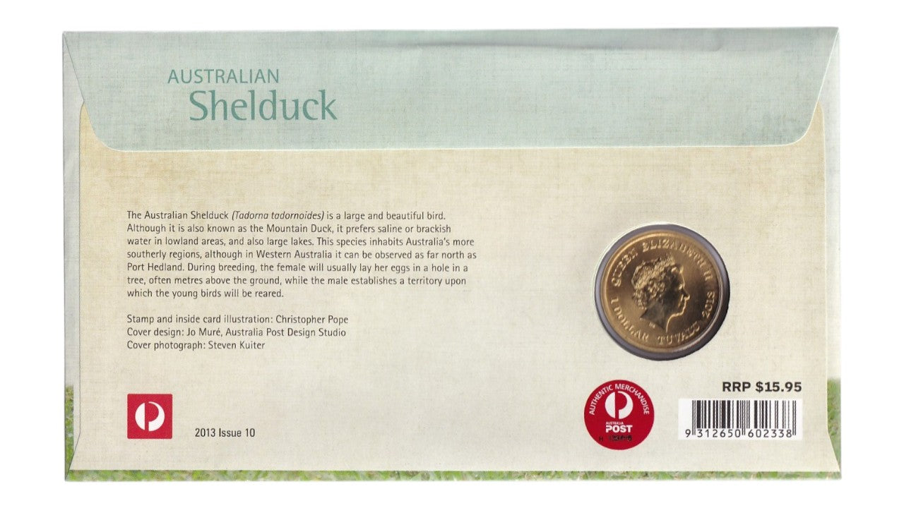 2013 Perth Mint PNC - Australian Shelduck