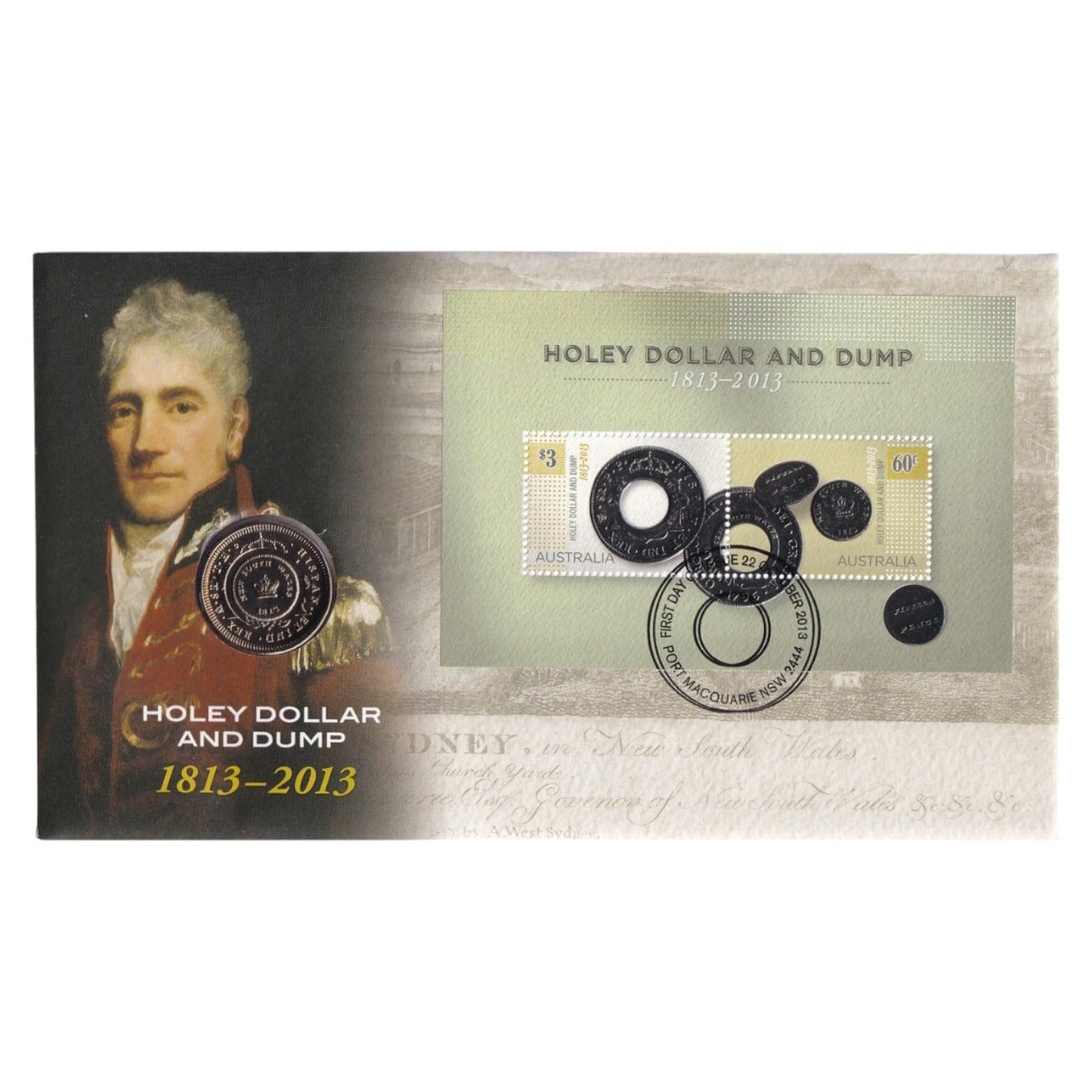 2013 PNC - Holey Dollar & Dump Bicentenary 1813 - 2013