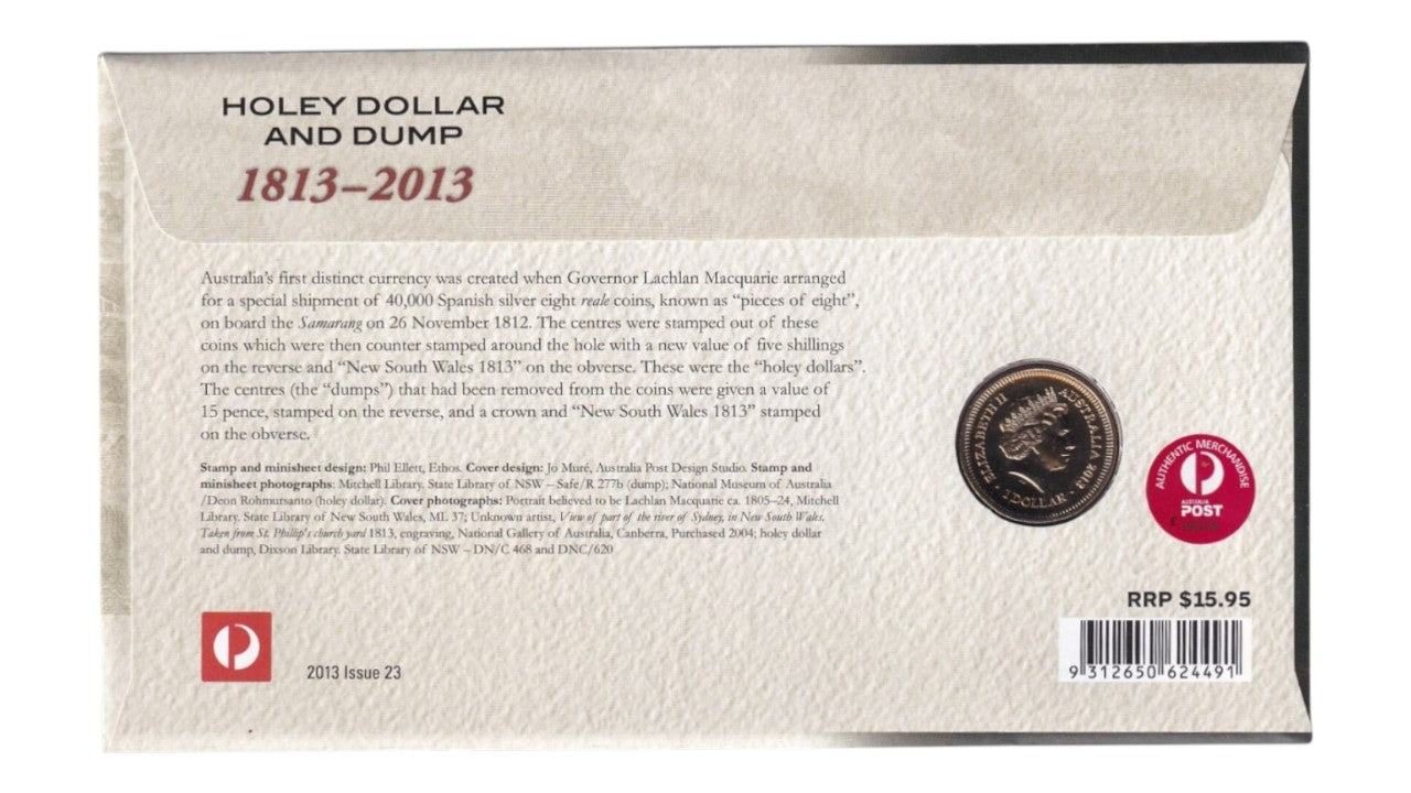 2013 PNC - Holey Dollar & Dump Bicentenary 1813 - 2013