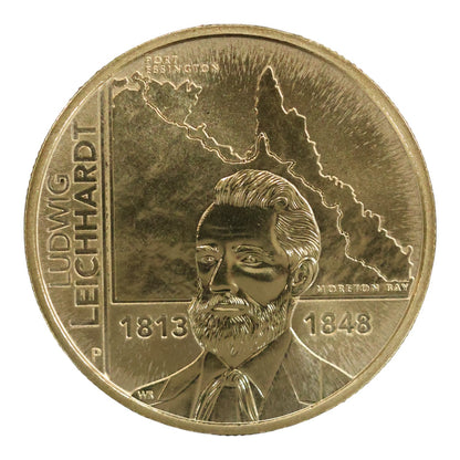 2013 Perth Mint $1 Coin - Ludwig Leichhardt 200th Anniversary