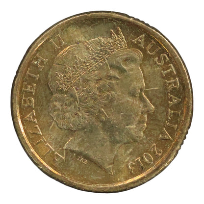 2013 $2 Coin - Queen Elizabeth II Coronation 60th Anniversary - Extremely Fine (Toned)