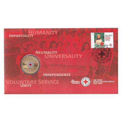 2014 Perth Mint PNC - Australian Red Cross 100th Anniversary