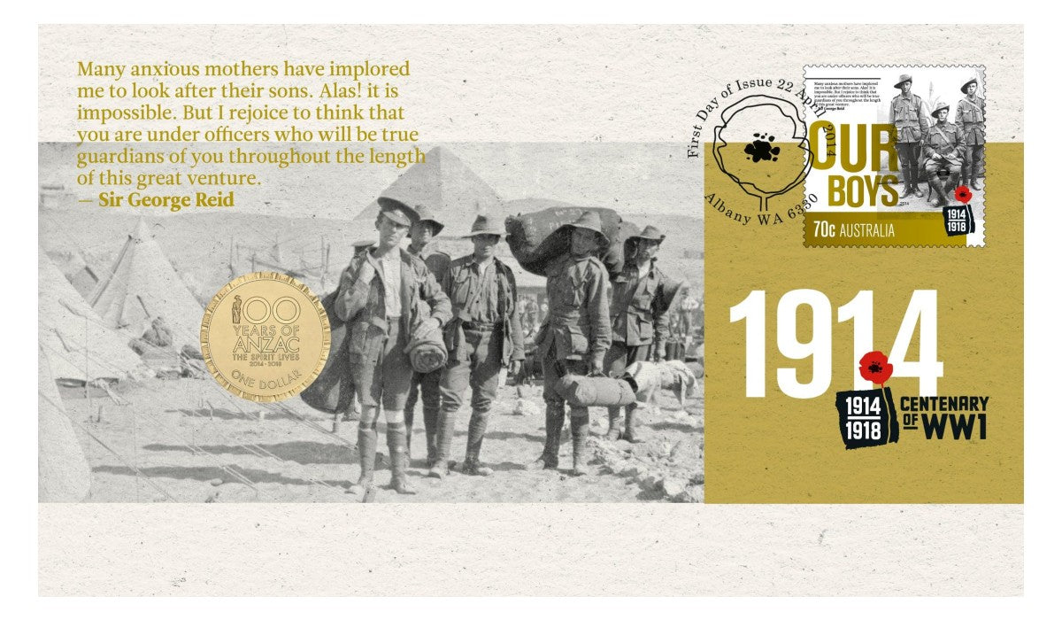 2014 PNC - ANZAC Centenary of WWI - Our Boys