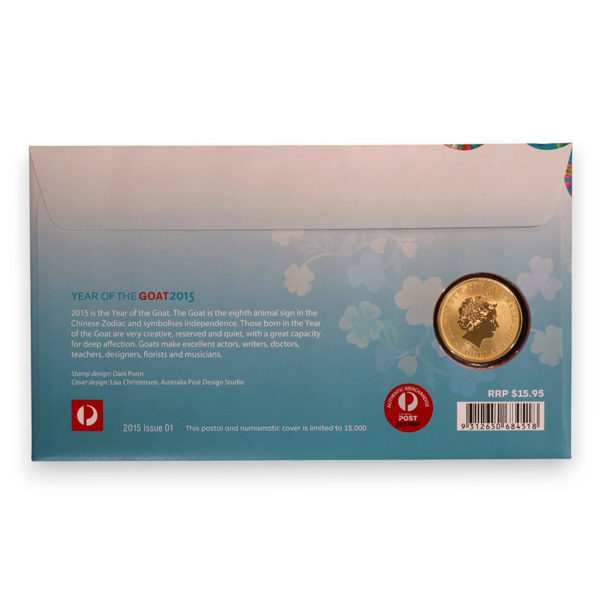 2015 Perth Mint PNC - Year of the Goat