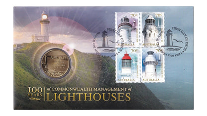 2015 Perth Mint PNC - 100 Years of Commonwealth Lighthouses