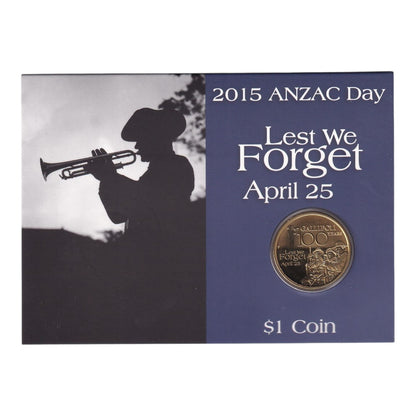 2015 Perth Mint ANZAC Day One Dollar Coin - Gallipoli Campaign
