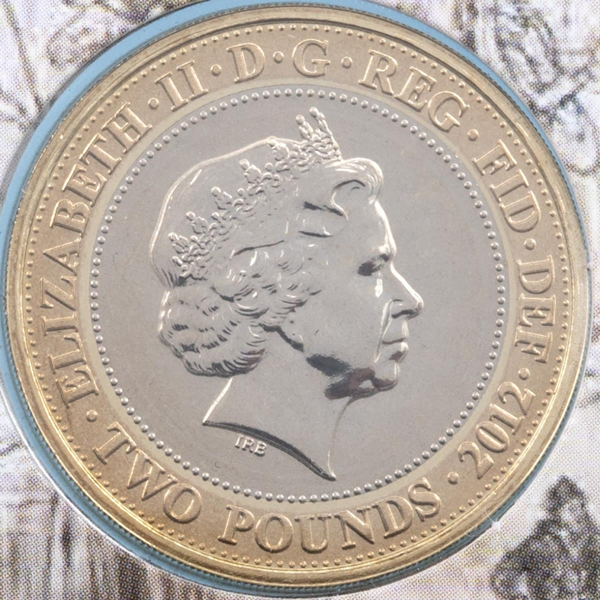 2012 Charles Dickens - £2 Coin - Brilliant Uncirculated Coin In Folder
