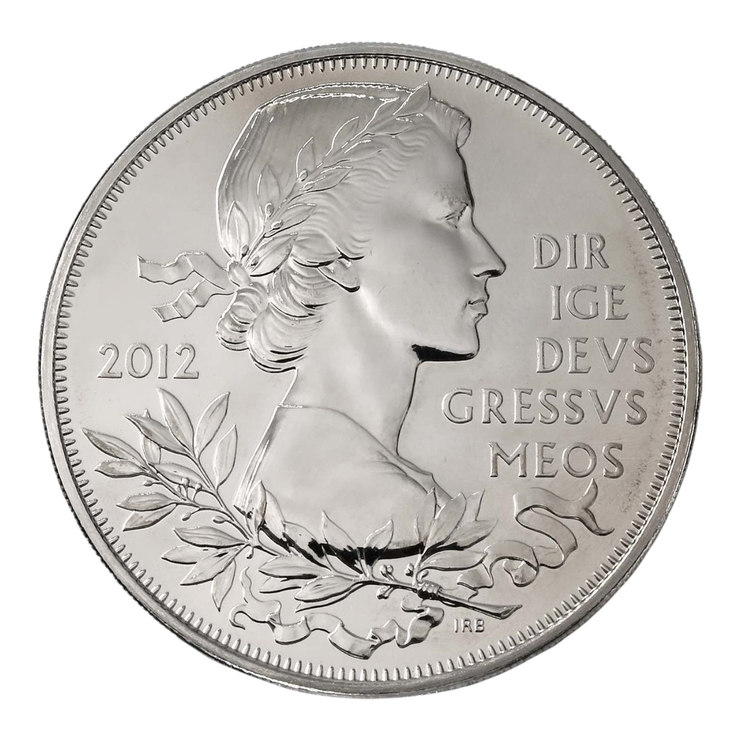 2012 Queen Elizabeth II Diamond Jubilee - £5 Crown - Brilliant Uncirculated Coin In Folder