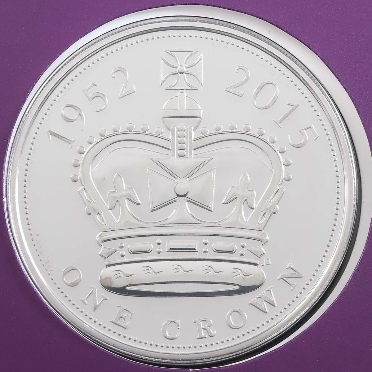 2015 Longest Reigning Monarch - £5 Crown - Brilliant Uncirculated Coin In Folder