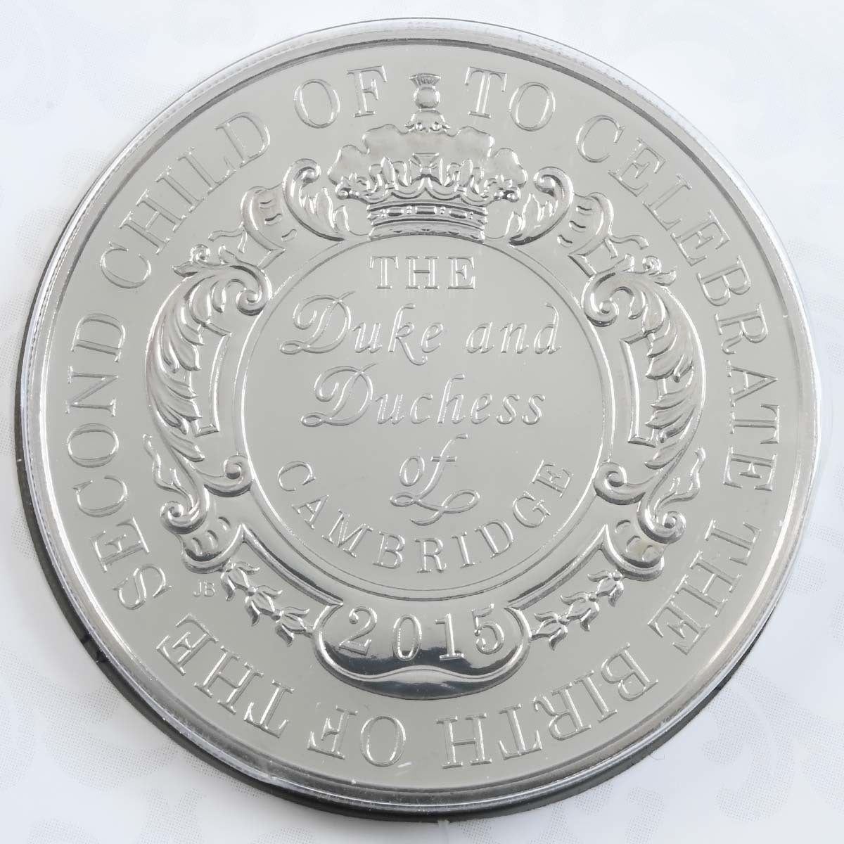 2015 Royal Birth of Princess Charlotte - £5 Crown - Brilliant Uncirculated Coin In Folder