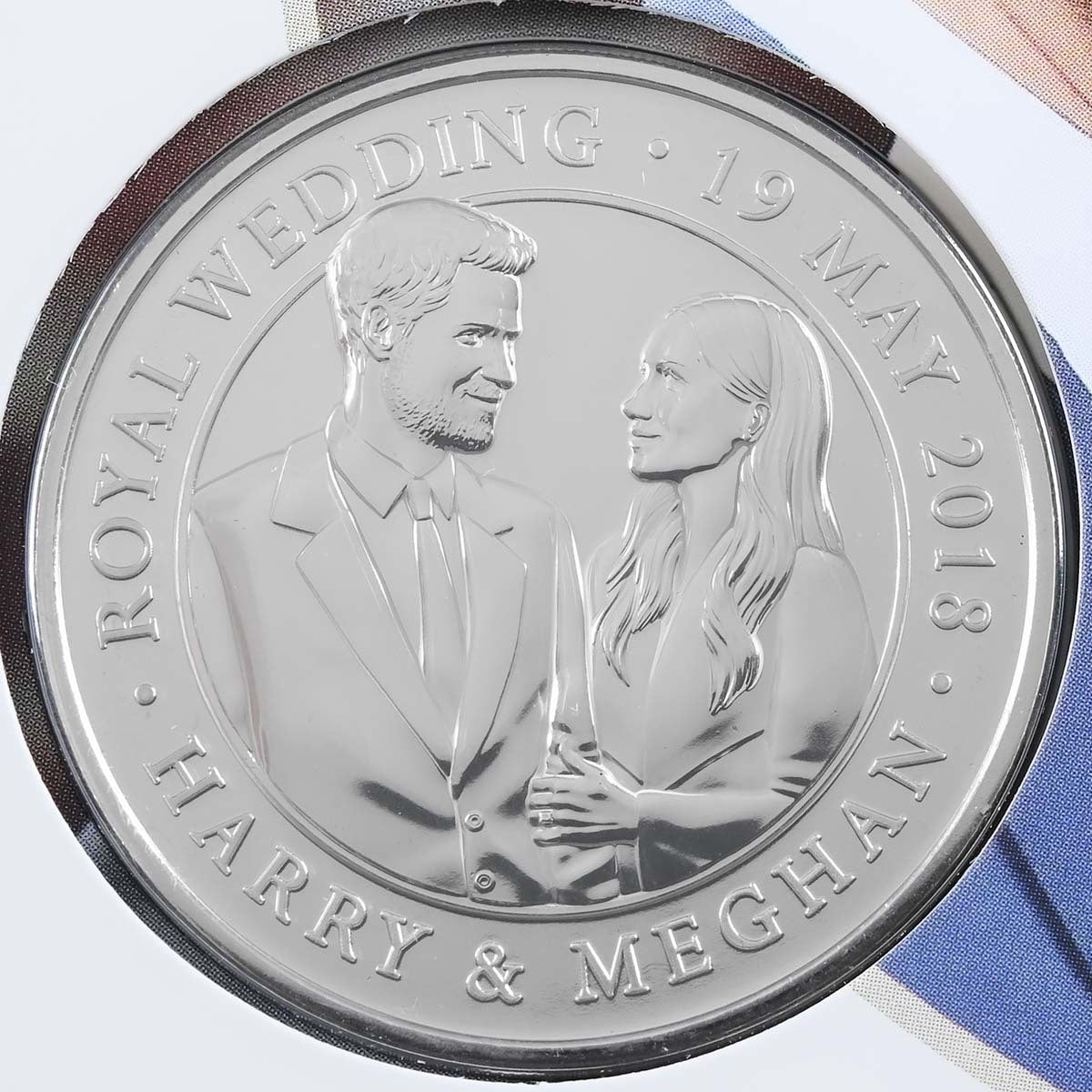 2018 Royal Wedding - £5 Crown - Brilliant Uncirculated Coin In Folder
