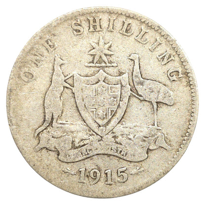 1915 (L) Australian Shilling - Very Good