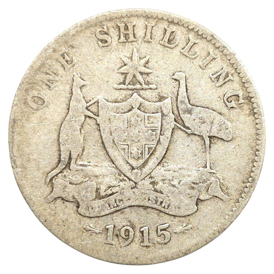 1915 (L) Australian Shilling - Very Good