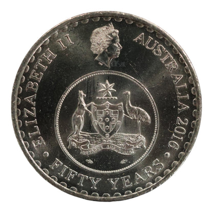 2016 20c coin - 50th Anniversary of Decimal Currency - Uncirculated
