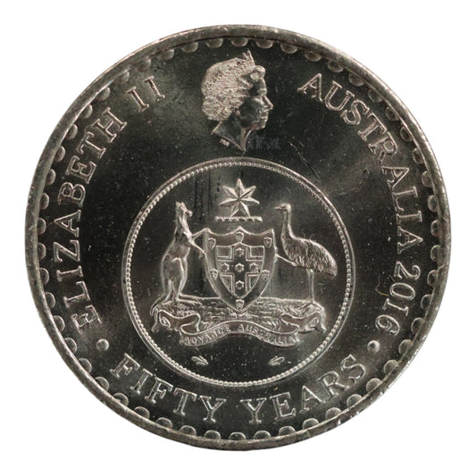 2016 20c coin - 50th Anniversary of Decimal Currency - Uncirculated