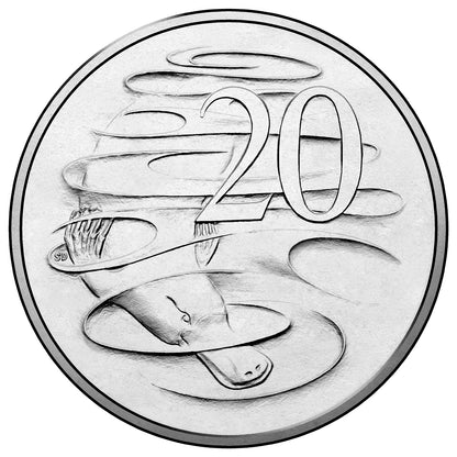 2016 20c coin - 50th Anniversary of Decimal Currency - Uncirculated
