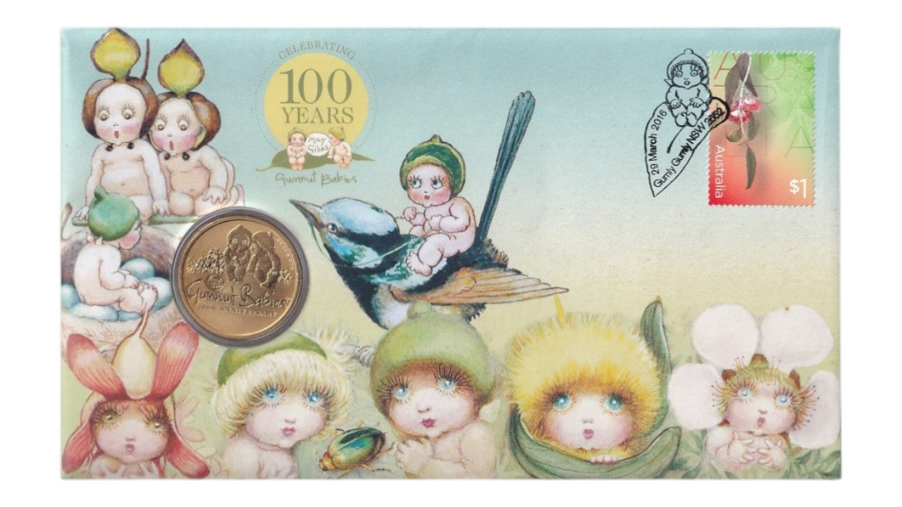 2016 Perth Mint PNC - 100 Years of Gumnut Babies