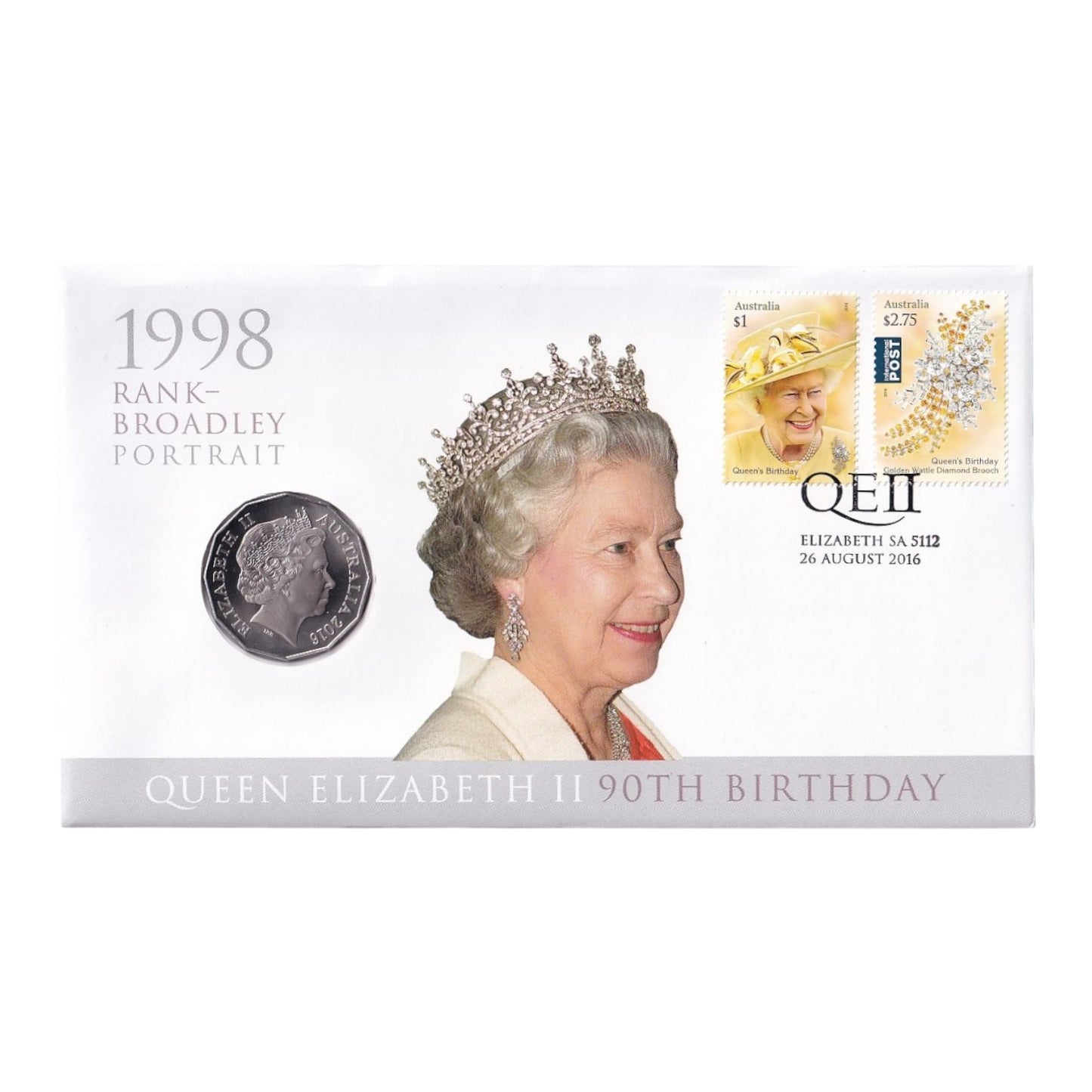 2016 PNC - Queen Elizabeth's II 90th Birthday - Rank-Broadley Portrait