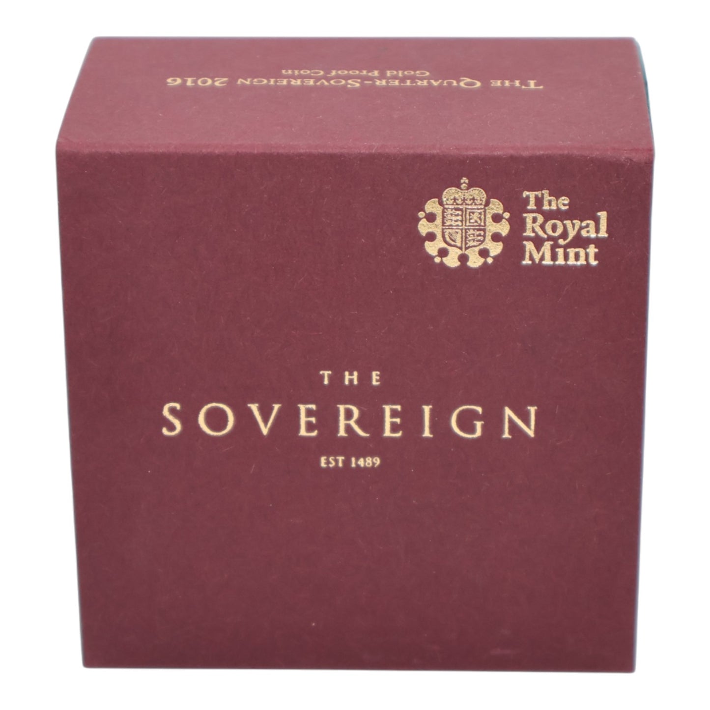 2016 Gold Quarter Sovereign – Elizabeth II 90th Birthday (Butler Portrait)