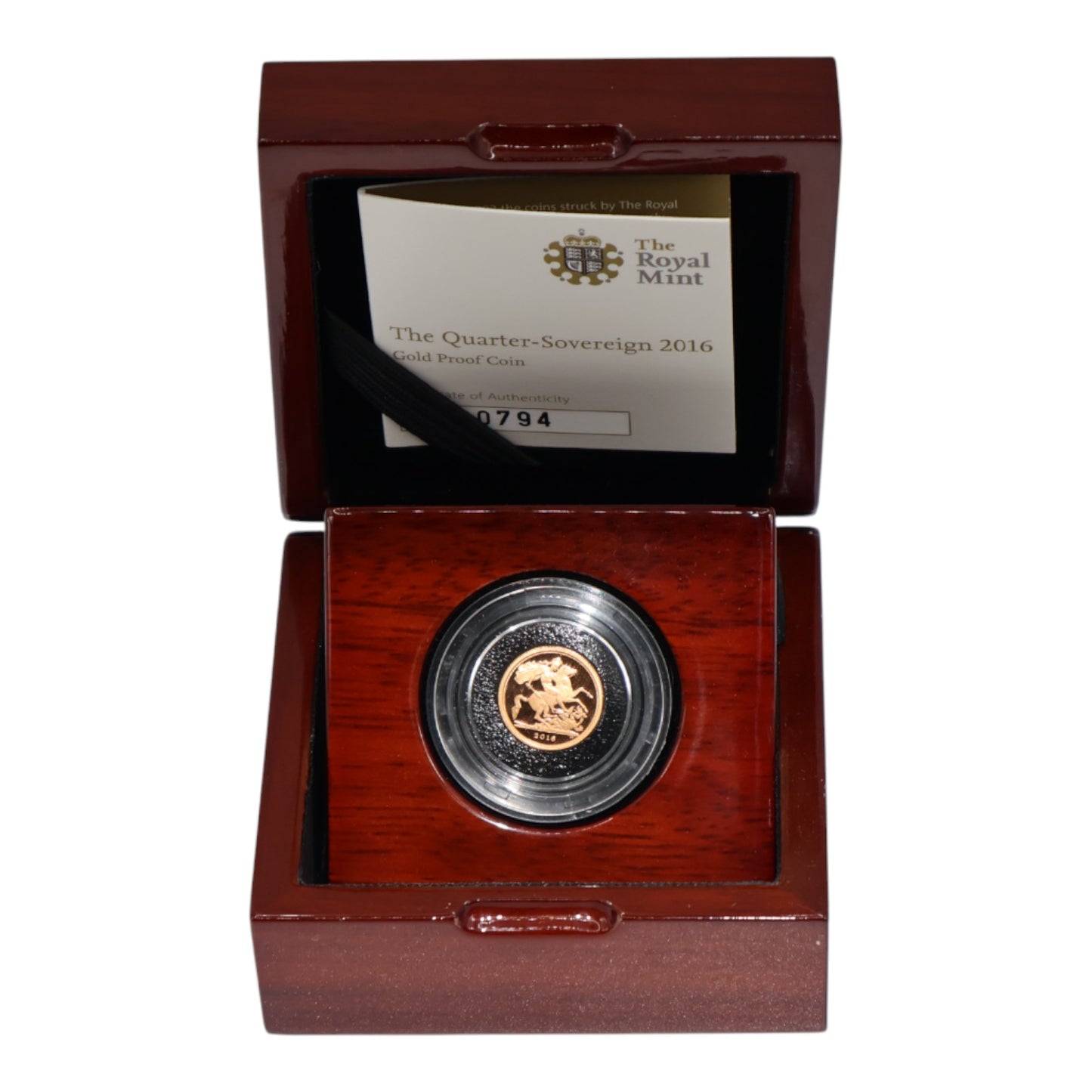 2016 Gold Quarter Sovereign – Elizabeth II 90th Birthday (Butler Portrait)