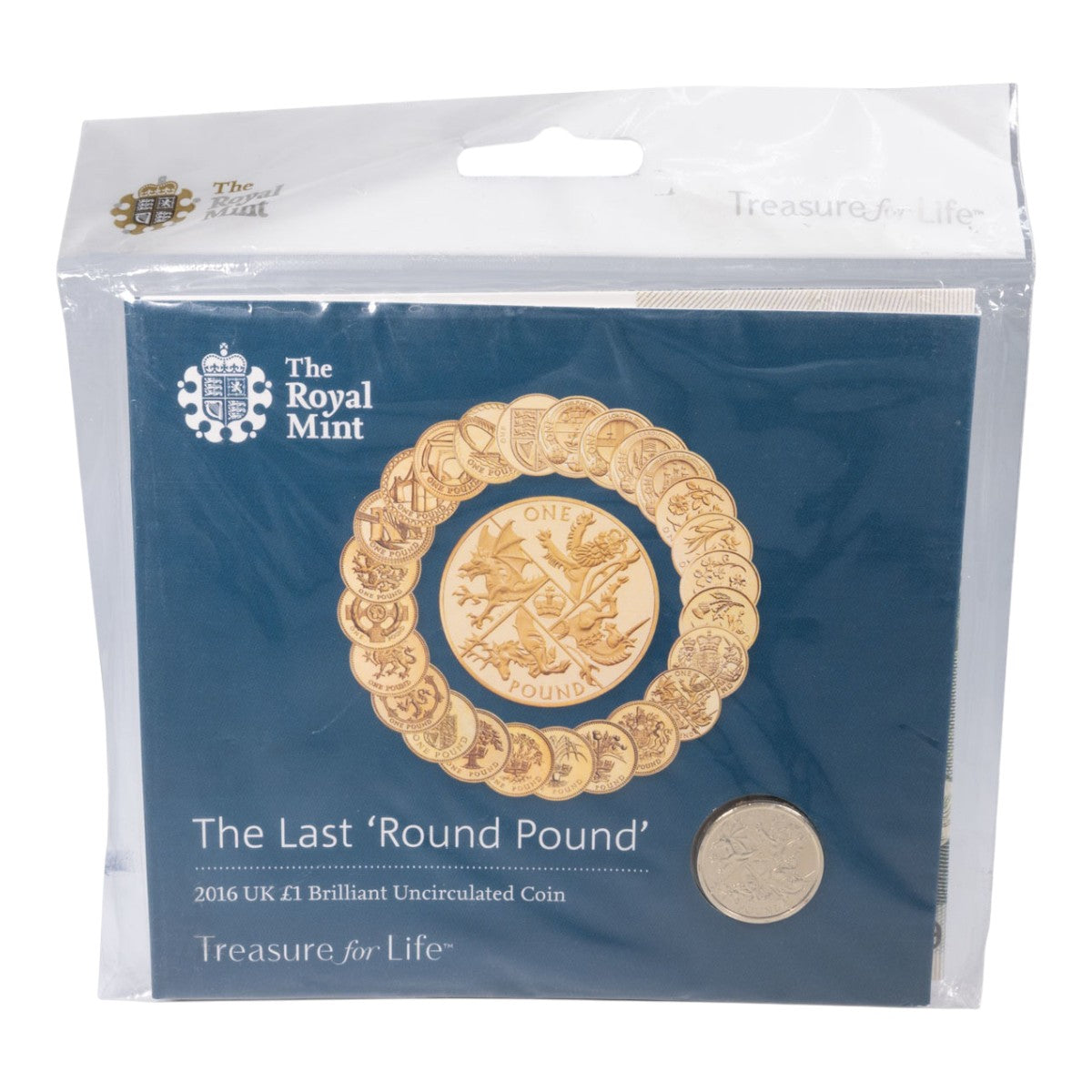 2016 Last Round £1 Brilliant Uncirculated Coin