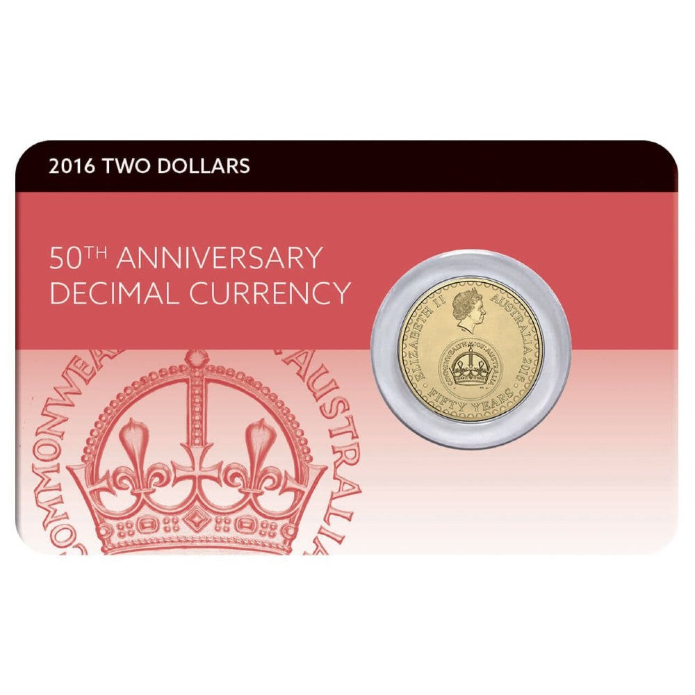 2016 $2 - 50th Anniversary of Decimal Currency Coin Pack