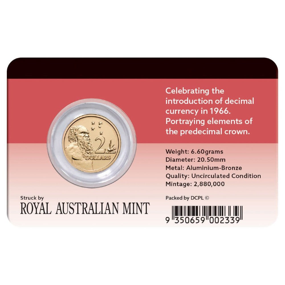 2016 $2 - 50th Anniversary of Decimal Currency Coin Pack