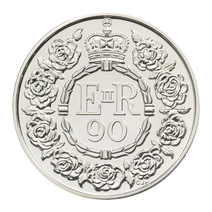 2016 Queen Elizabeth II 90th Birthday - £5 Crown - Brilliant Uncirculated Coin In Folder