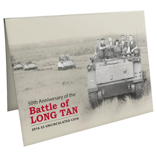 2016 $5 Coin - 50th Anniversary of The Battle of Long Tan