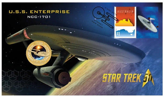 2016 Perth Mint PNC - Star Trek - U.S.S. Enterprise NCC-1701