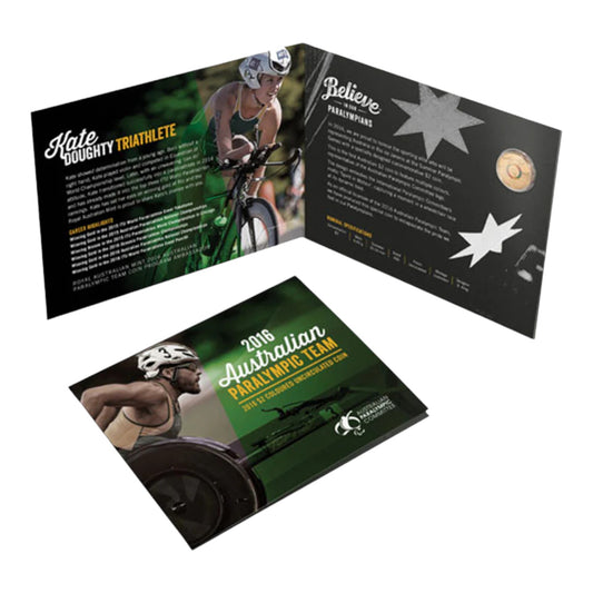 2016 $2 Coin - Australian Paralympic Team Uncirculated in Mint Pack