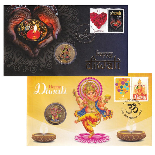 2017/2018 Perth Mint PNC - Diwali Festival Bundle