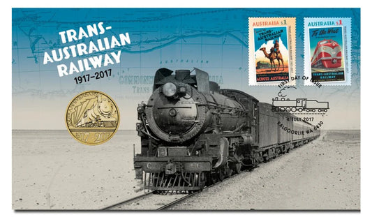 2017 Perth Mint PNC - Trans-Australian Railway Centenary