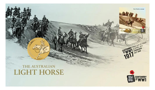 2017 Perth Mint PNC - The Australian Light Horse