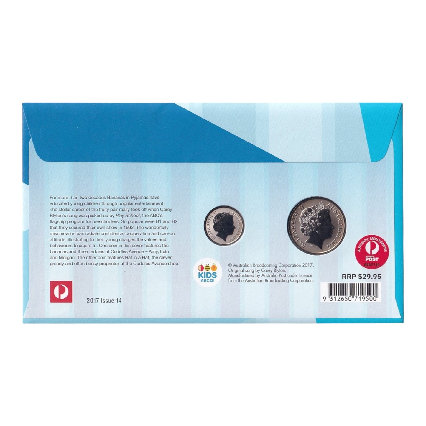 2017 PNC - Bananas in Pyjamas 25th Anniversary - Frosted Uncirculated