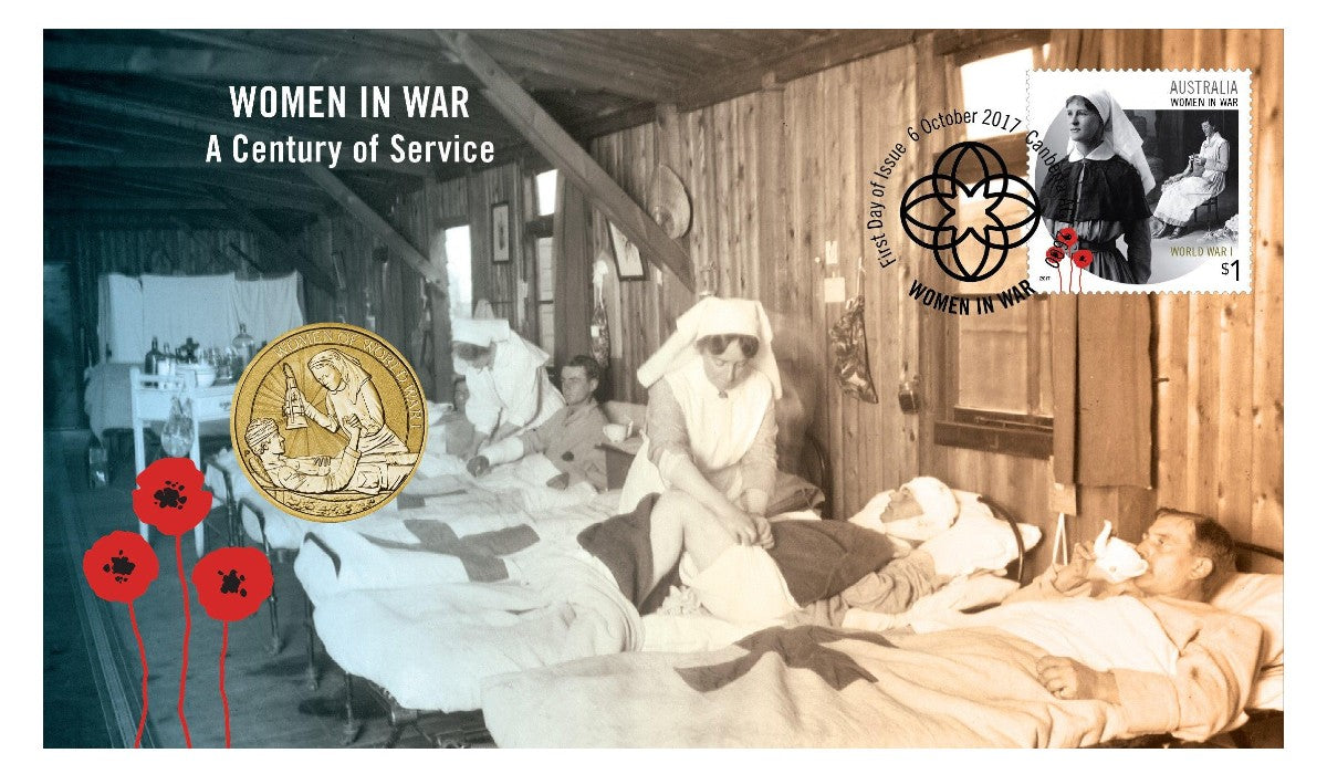 2017 Perth Mint PNC - Women in War - A Century of Service