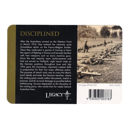 2018 20c Coin - Anzac Spirit - Disciplined