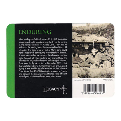 2018 20c Coin - Anzac Spirit - Enduring