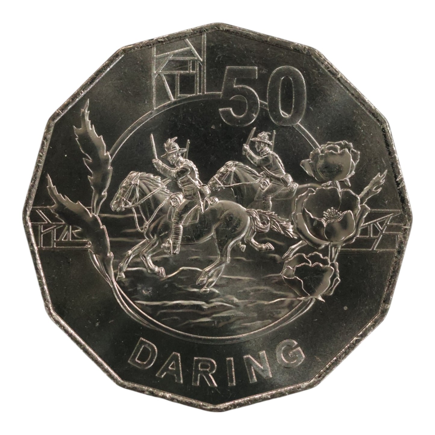 2018 50c Coin - Anzac Spirit - Daring (Copy)
