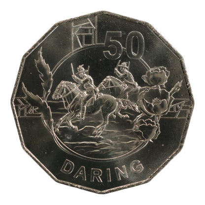2018 50c Coin - Anzac Spirit - Daring (Copy)