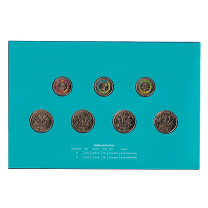 2018 Gold Coast Commonwealth Games 7-Coin Collection