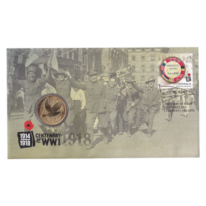 2018 Perth Mint PNC - End of World War I 100th Anniversary