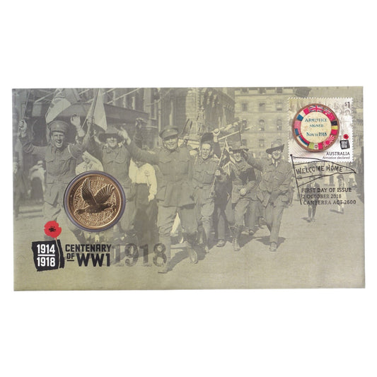 2018 Perth Mint PNC - End of World War I 100th Anniversary