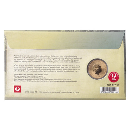 2018 Perth Mint PNC - End of World War I 100th Anniversary