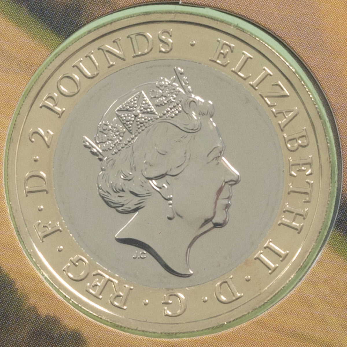 2018 RAF Centenary - Spitfire - £2 Coin - Brilliant Uncirculated Coin In Folder
