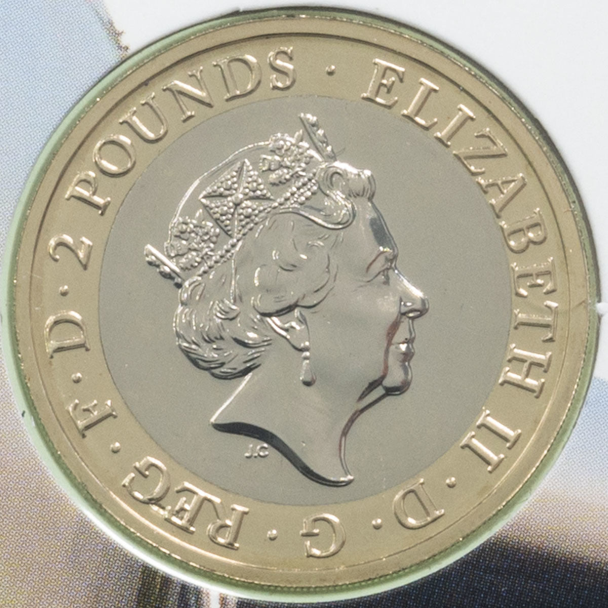 2018 RAF Centenary - Vulcan - £2 Coin - Brilliant Uncirculated Coin In Folder