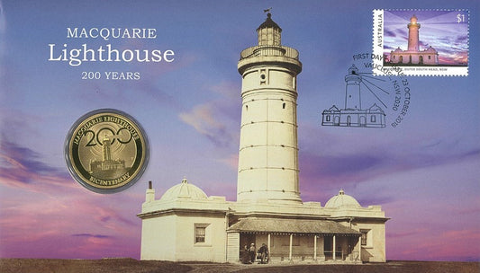 2018 Perth Mint PNC - Macquarie Lighthouse Bicentenary